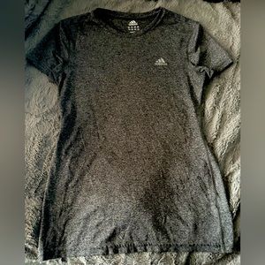 Dark Grey Adidas short sleeve tee Small